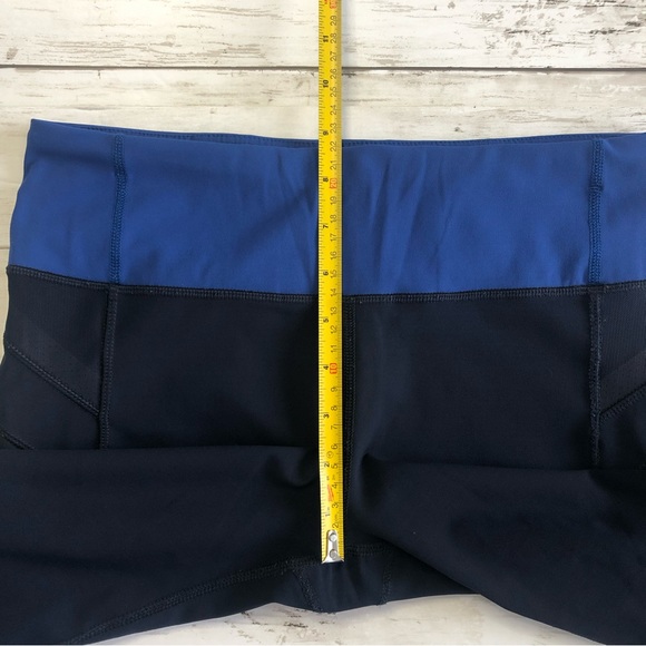 LULULEMON Illumina Crop Women’s Rugged Blue Capri Leggings Size 6 - Picture 12 of 16